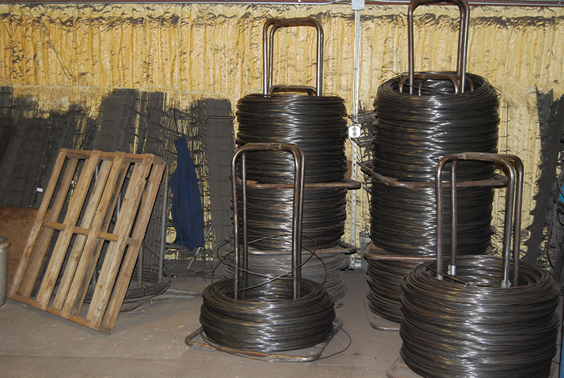 Spools of wire